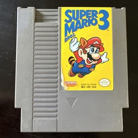 Nintendo Super Mario Bros. 3 NES Game Cartridge - Platformer, NTSC-U/C US