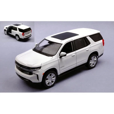 CHEVROLET TAHOE SUV 2021 WHITE 1:24 Maisto Auto Stradali Nuevo Modelo - Imagen 1 de 3