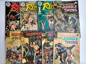 Jungle Heroes Comics Lot Rima Tono