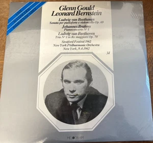 GLENN GOULD - LEONARD BERNSTEIN / BEETHOVEN - BRAHMS / MELODRAM sealed - Picture 1 of 1