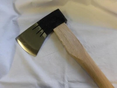 Herramienta de carpintería vintage campamento hacha al aire libre hecha por h... - Imagen 1 de 4