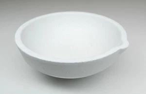 1500 Gram Melting Crucible Dish Cup Melt Gold - Silver 4-3/4” Ceramic Bowl - Picture 1 of 8