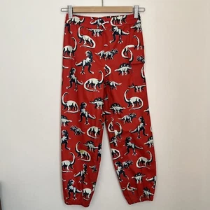 Hatley Kids’ Size 8 Waterproof Red Rain Pants With Color-Changing Dinosaurs - Picture 1 of 12