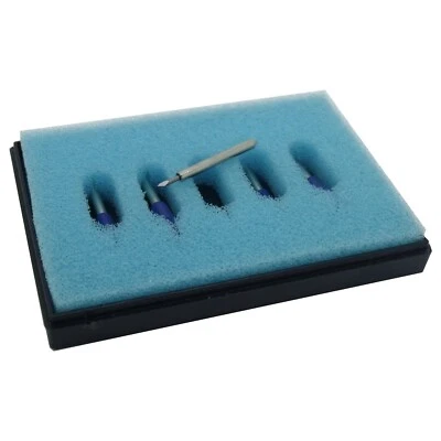 GRAVIERBEDARF GMBH 5 Plottermesser 60° für Plotter Roland Refine GCC Helo Liyu cutplot cutok