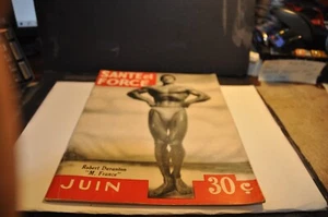 Sante et force bodybuilding magazine ben weider 1949 robert duranton mr france - Imagen 1 de 21