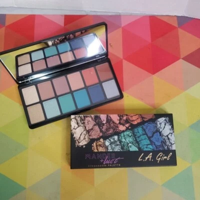 L.A. GIRL Eyeshadow Palette GES417 - Wanderlust - 12 Colors (0.035 oz each) - Image 1 of 4