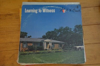 LEARNING TO WITNESS DOUBLE LP 12" RECORD XIAN BROADMAN FILMS  — 第 1/4 张图片