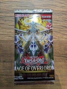 Yu-Gi-Oh! | Age of Overlord | Booster Pack Brand New & Sealed X 1