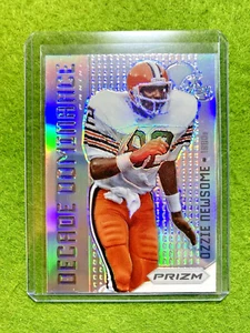 Ozzie Newsome 1st Prizm Card SILVER PRIZM SP 2012 Panini Decade Dominance BROWNS - Picture 1 of 24