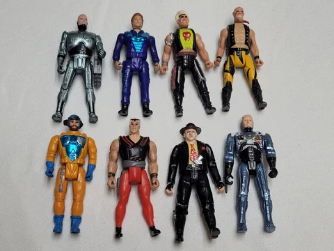 Vintage RoboCop 1980's 90's Action Figure Lot of 8 Cover