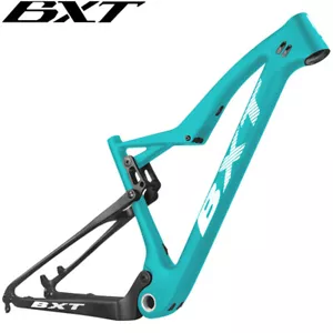 BXT Kohlefaser Vollfederung XC MTB Rahmen Suspension Mountain Frame 148x12mm - Bild 1 von 22