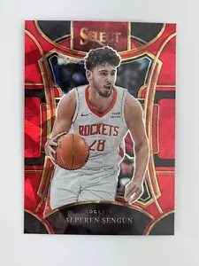 Alperen Sengun 2023-24 Panini Select #388 Red Ice Prizm Houston Rockets - Picture 1 of 2