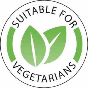 Etiquetas vegetarianas Vogue - Limpiables / Caja fuerte para microondas y congelador - Paquete de 1000 - Imagen 1 de 1