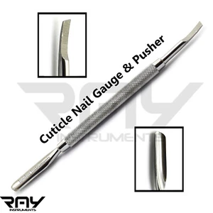 Cuticle Pusher Cleaner & Trimmer Manicure Pedicure Nail Care Instrument - Bild 1 von 4