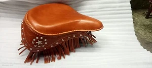 Siège en cuir Indian Chief Scout Drifter 800 1500 Gilroy Roadmaster marron ma... - Bild 1 von 6