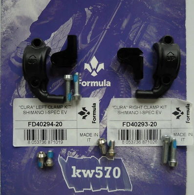 Formula - Matchmaker/Mixmaster Cura/Cura 4 Shimano I-Spec EV Matte Black/Nero - Image 1 of 3