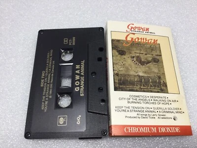 Strange Animal By Larry Gowan Audio Cassette 1985 CBS Records Canada PCT-80099 - Image 1 of 4