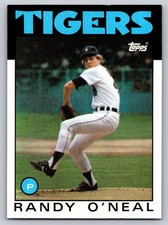 1986  Topps #73 Randy O'Neal Detroit Tigers