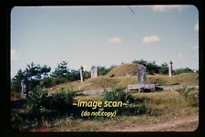 Historical Mound in Korea in early 1950's, Kodachrome Slide k27a