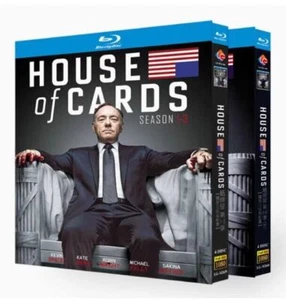 House of Cards Season 1-6: 8-Disc All RegionPlay NEW Seal Box - Afbeelding 1 van 1