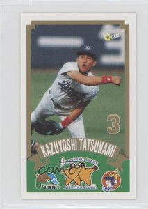 1991 Q Card All Stars Kazuyoshi Tatsunami
