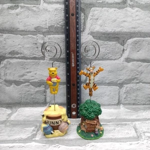 Disney Tigger Winnie the Pooh Figurine Card Photo Picture Holder Cake Topper - Picture 1 of 7