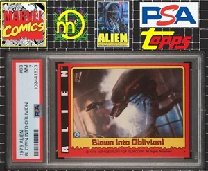 1979 Topps Alien - 83 Xenomorph / Blown Into Oblivion - PSA 7 NM - Picture 1 of 4