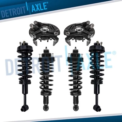 Nudillos de dirección trasera bujes de rueda puntales delanteros resortes para Explorer Mountaineer Foto 1 de 4