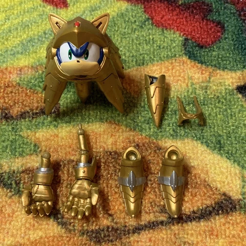 Sonic The Hedgehog EXCALIBUR Figure Toy Fodder Jazwares 2013 Black Knight Cover