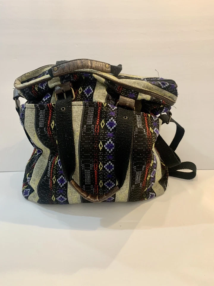 Forever 21 Bolso de Mano Mujeres Estilo Suroeste Cartera Bolso de Hombro Hebillas Foto 1 de 4