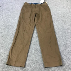 Brooks Brothers Pants Mens 33x32 Bison Brown Advantage Stretch Vintage Chino - Picture 1 of 11