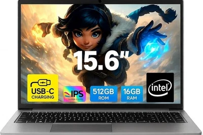 Difinity Notebook 15,6 Zoll | Intel Quad 2.90GHz | 16GB RAM | 512GB | Windows 11