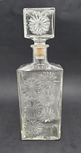 Four Roses Bourbon Whiskey Glas Dekanter Flasche Thatcher Glas D-126 mit Korken - Bild 1 von 9