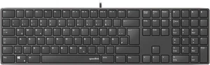 SPEEDLINK RIVA Slim Metal Scissor Keyboard Tastatur black - DE Layout USB-A - Bild 1 von 8