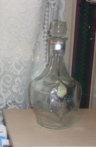Jack Daniel's 1.75 Liter Decanter With Etched Glass - Picture 1 of 3