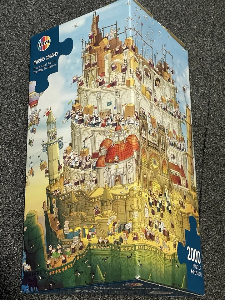 HEYE 2000 THAT’S LIFE PART 2 - The Way to Heaven Jigsaw Puzzle by Marino Degano - image 1 of 4