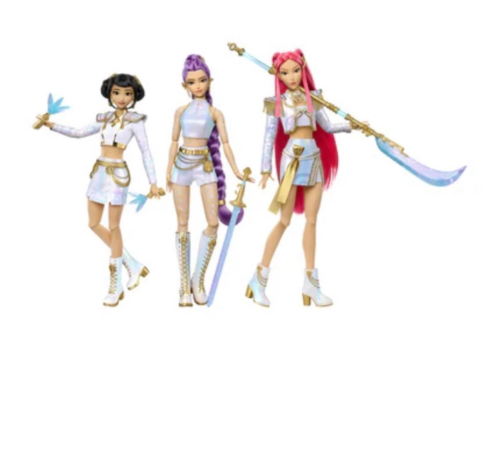 MATTEL KPop Demon Hunters 3-pack dolls New For PRESALE Release - Image 1 of 1