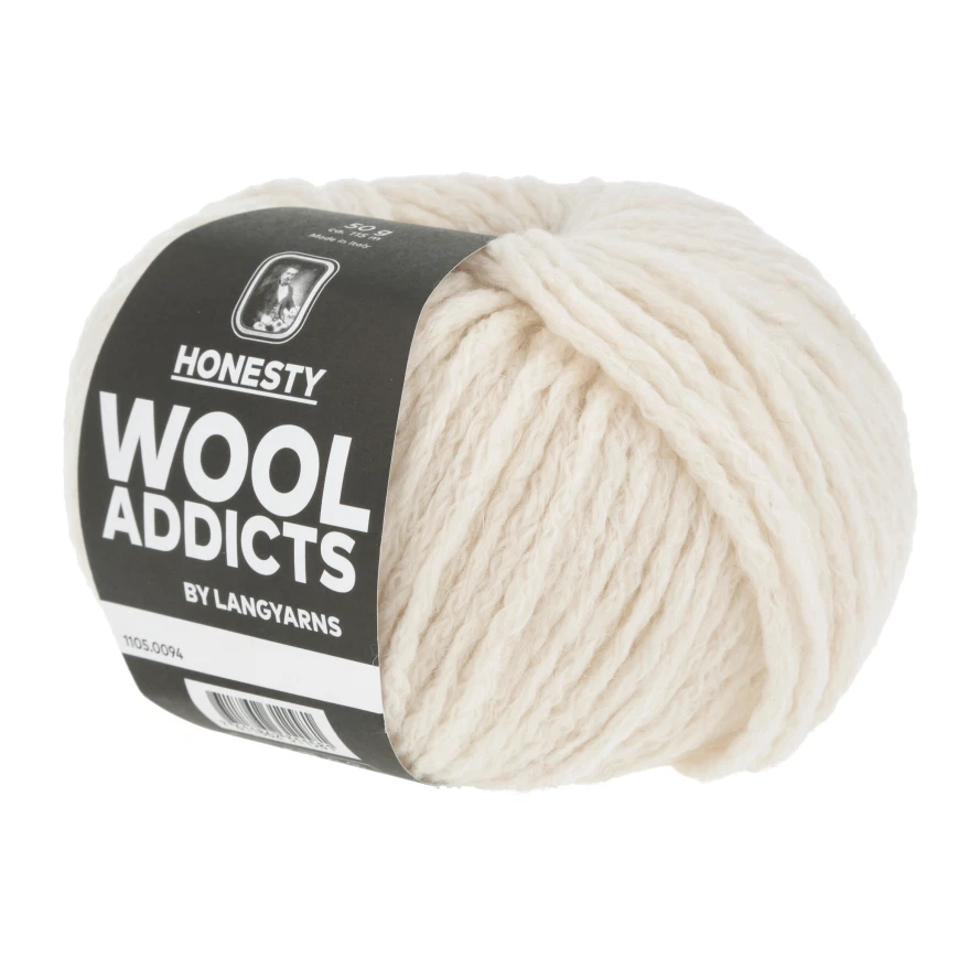 Wooladdicts HONESTY ca.115m / 50 g  Fb. 94 OFFWHITE - Bild 1 von 1