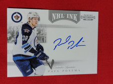 2011-12 Panini Playoff Contenders Paul Postma NHL Ink Autographs Hard Signed #68