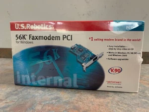 3Com U.S. Robotics 56K Faxmodem PCI Windows V90 3CP5699A New Factory Sealed - Picture 1 of 6