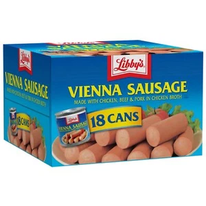 Libby's Vienna Sausage - 4.6 Ounce Cans - 18 Pack - Picture 1 of 1