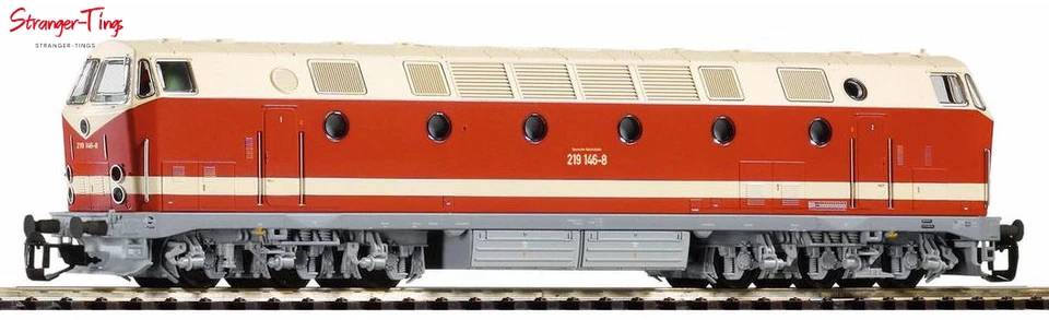 Piko DR BR219 Diesel Locomotive IV1:120 Scale, TT120 Gauge - Image 1 of 1