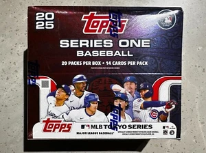 2025 Topps Baseball Series 1 MLB World Tour: Tokyo Series Exclusive Display Box - Picture 1 of 6