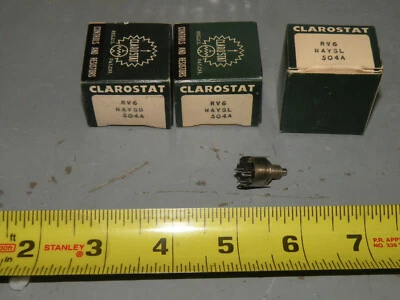 (1) Potenciómetro Clarostat RV6NAYSL 504A 500KΩ Foto 1 de 4