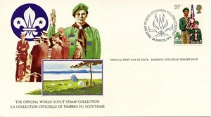 SCOUTING IN UNITED KINGDOM 1982  FDC1708 - Picture 1 of 1
