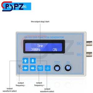 DDS Function Signal Generator Module Sine + Triangle + Square Wave + USB Cable - Picture 1 of 6