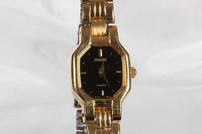 PHASAR LADIES Y150-5080 GOLD-TONED QUARTZ ANALOG WRISTWATCH  1750 - Изображение 1 из 4