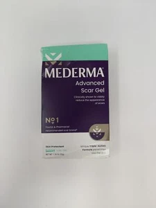 *ABIERTO* Gel cicatriz avanzado Mederma 50 g trata cicatrices antiguas y nuevas de acné, quemaduras - Imagen 1 de 6