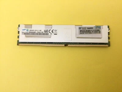 752373-091 HP 64GB 4RX4 PC4-2133P DDR4 Server Memory 726724-B21 774176-001 - Image 1 of 3