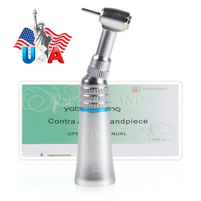 UNBANDED Dental Slow Speed Push Contra Angle Handpiece For NSK 1.6mm Friction Grip